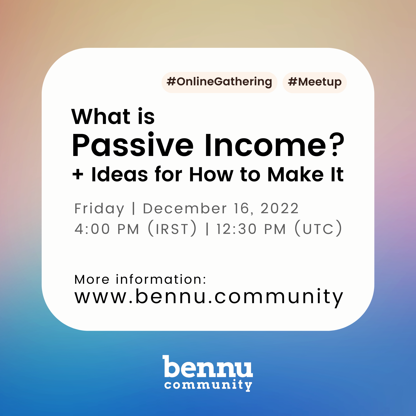 passive income 1